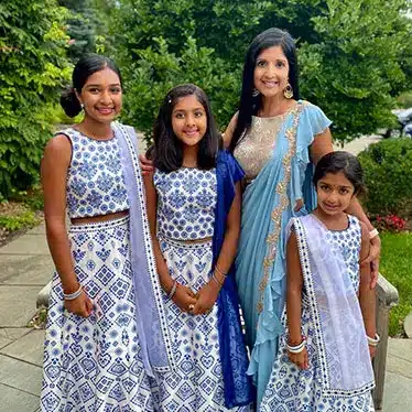 Dr. Chandak and family Pediatric Dentist in Cary