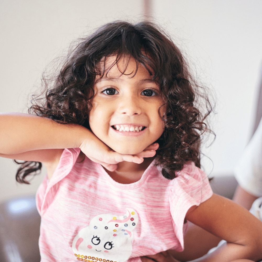 Little girl showing her big smile.
Oral Health